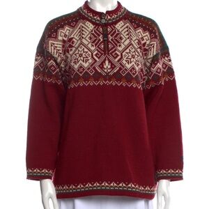 Dale of Norway 2002 Salt Lake City Olympic Sweater Team Pure New Wool Small